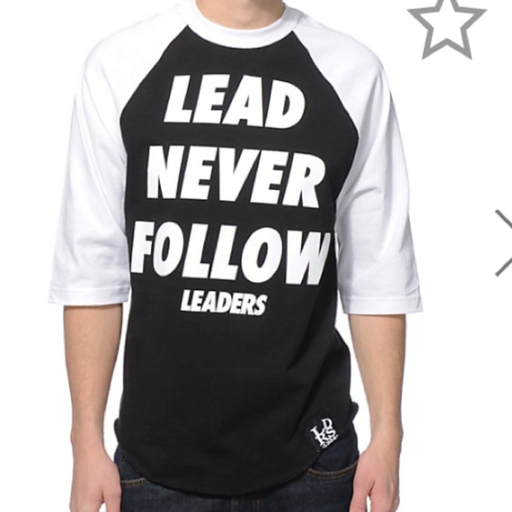 ❤️🖤Red/Black/MultiColored LDRS1354 Baseball Tee‼️